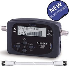 Dur-Line Sat Satfinder SF 2500 Pro LCD Display HDTV Satfinder Satelliten Finder