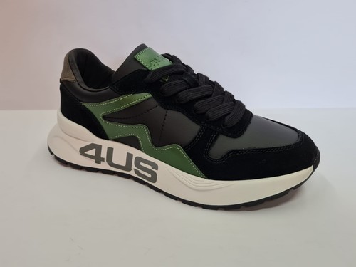 4us herren sneaker aus leder - sneaker,