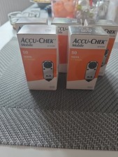 5 x Accu Chek Mobile Testkassetten à 50 Test's  MHD : 08/2026