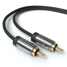 2m Subwoofer Kabel Cinch RCA