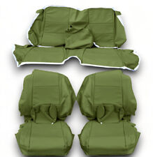 Sitzbezüge Bezüge für BMW 3er-Reihe E46 Cabrio grün