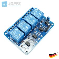 4-Kanal 5V Relais Modul mit Optokoppler (4Ch Relay Module Active-Low)