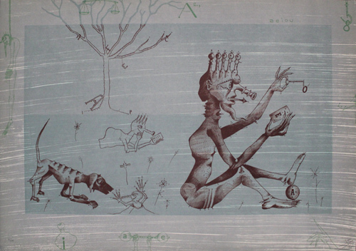 Joan ponc lithographie - joan,