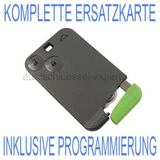 Renault Laguna Espace Schlüsselkarte nachmachen Karte Card Keycard reparieren