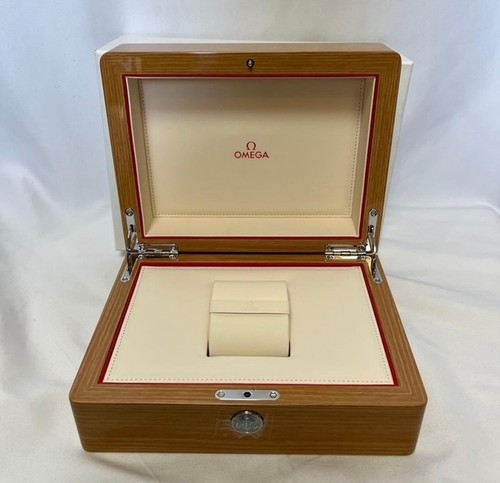 Omega echt holz - echt, uhrenbox