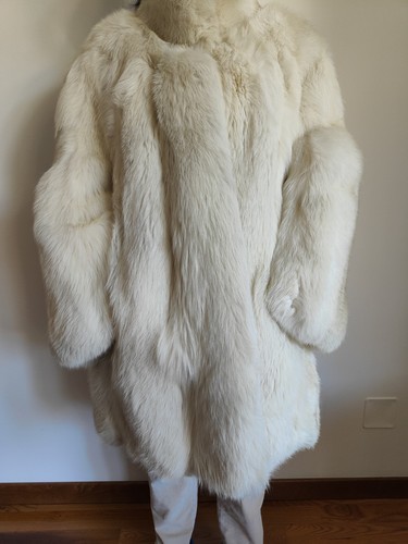 Vintage silberfuchs pelz - silberfuchs,