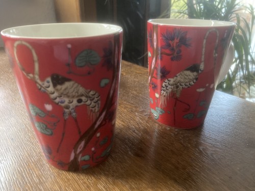 Heute ende tasse kranich - heute,