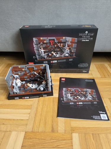 Lego star wars - müllpresse, im