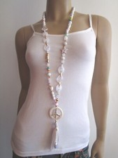 Hippie Modekette Damen Hals