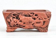 Bonsaischale Kakuzan Tokoname Drachenschale 11,2x9x4,8cm