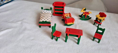 Puppenhausmöbel babyzimmer - puppenhausmöbel,,
