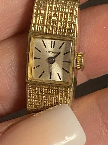 Vintage armbanduhr bergana - vintage,