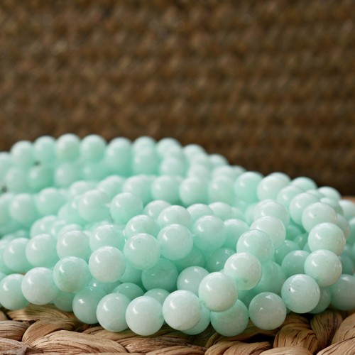 Nellys jade mint perlen - mint,