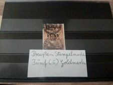 Sehr alte Preußen Steuermarke