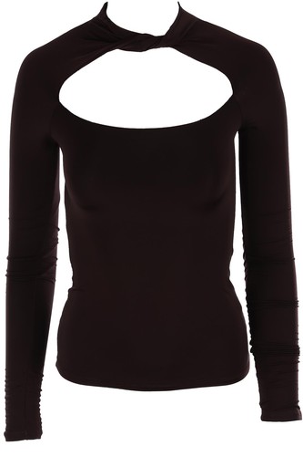 Gucci braun jersey top - braun,