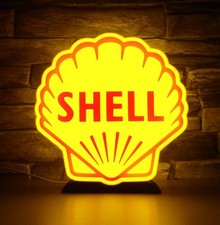 Shell LED Schild Carrera