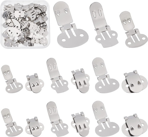 Edelstahl schuhclips zum - edelstahl,