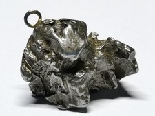 Eisenmeteorit Großer Kettenanhänger, Campo del Cielo, 4,5 Mrd Jahre alt. # EM3