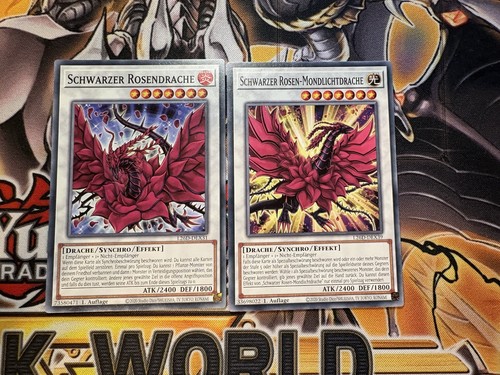 Yugioh schwarzer rosendrache - yugioh!,