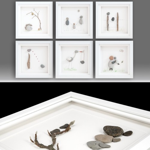 Steinbilder bilderrahmen - steinbilder,