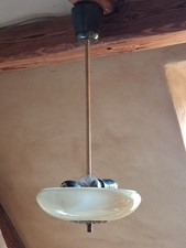 antike Stabpendelleuchte -