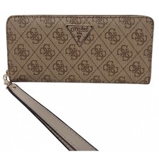 Guess Guess Laurel II Large Damen Geldbeutel in Beige