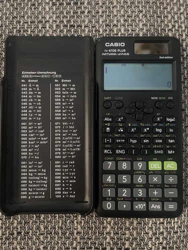 Casio 87de plus 2nd edition - plus,