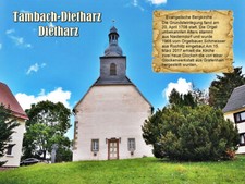 Tambach-Dietharz OT Dietharz Evang.Bergkirche Thüringen 1639
