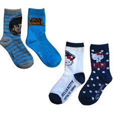 Disney Kinder Socken 8 er Pack Gr. 23 - 34 Hello Kitty Star Wars Mädchen Jungen
