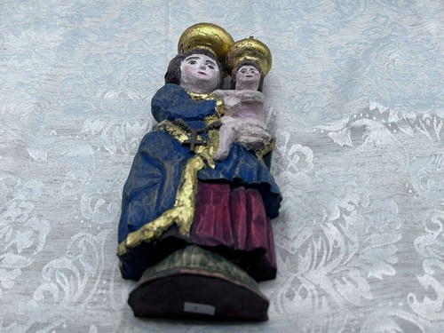 Alte vintage heiligenfigur - alte,