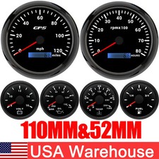 110mm GPS Speedometer 120MPH