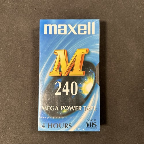 Maxell 240 mega power - mega, tape