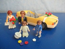4307 Brautpaar Blumen Kinder Brautauto zu 4296 Kirche v Figuren Playmobil 7529