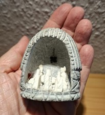 Miniatur Krippe aus Keramik