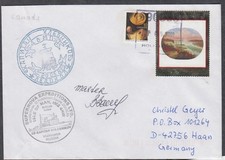 Kanada, Eisbrecher Kap. Chlebnikow, Supernova-Exped., Mai 2001, Signatur