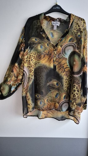 Joseph ribkoff bluse mit - joseph, pfau