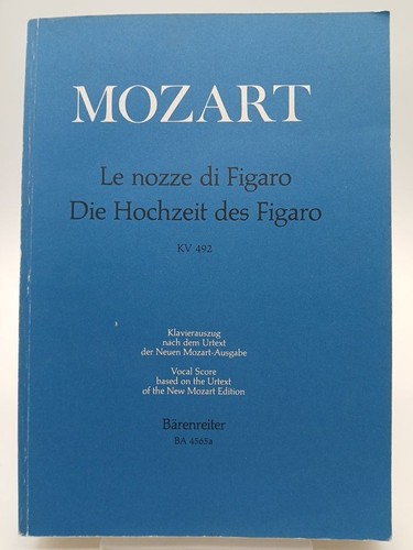 Nozze figaro die - figaro, (die