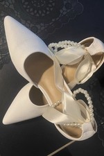 Elegante weiße pumps nur 1x - pumps,