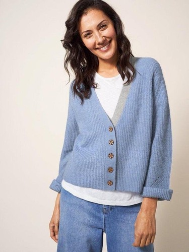 Women white stuff sweater grey - stuff,