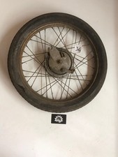 Oldtimer Motorrad Speichenrad