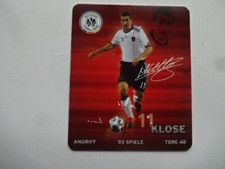 Sammelkarte Fußball / Rewe / WM 2010 in Südafrika - Nr.11 / Miroslav Klose