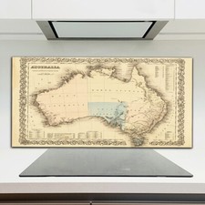 Bild alte karte von - karte, australien
