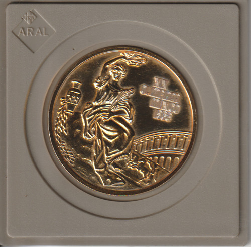 Aral olympia medaille xix - aral, medaille: