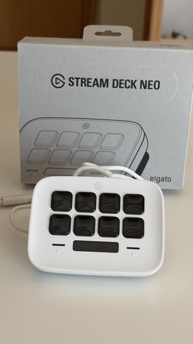Elgato stream deck neo weiß - stream,