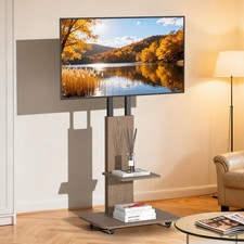 UNHO TV Ständer Rollbar TV