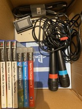 Singstar Mikrofone & PS2 und PS3 Spiele Konvolut