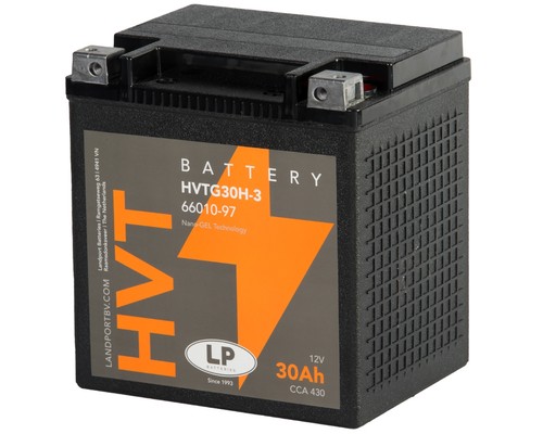 Gel motorrad batterie - 30ah, 12v