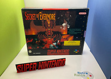 SNES - Super Nintendo Spiel - SECRET OF EVERMORE - Rollenspiel - BIG BOX CIB PAL