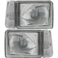 Halogen Scheinwerfer Set für Fiat Panda 141_ 750 1000 i.e Cat 141A_ 900 1100