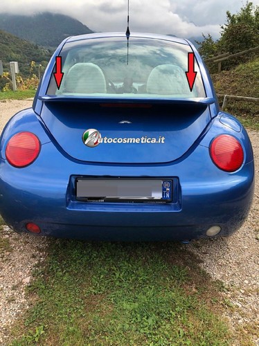 Heckspoiler auf motorhaube - motorhaube, vw